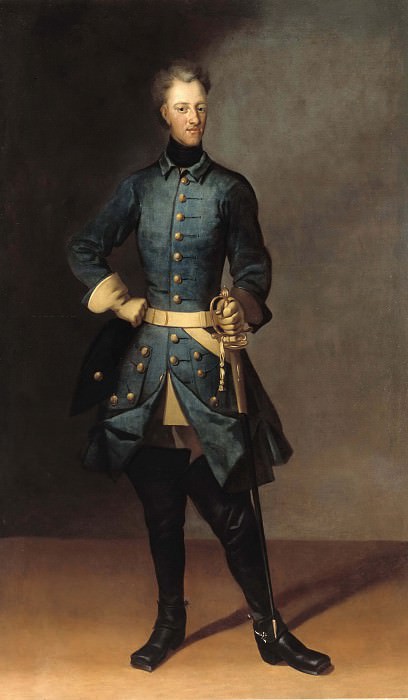 King Karl XII of Sweden. David von Krafft