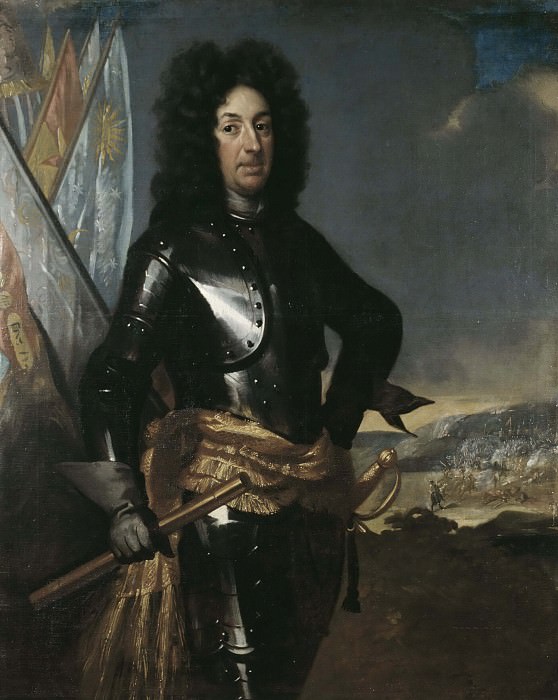 Adam Ludvig Lewenhaupt (1659-1719), count, general. David von Krafft (Attributed)
