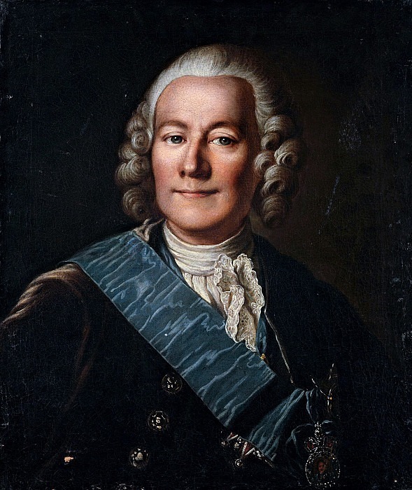 Portrait of the Chancellor Count Alexei Bestuzhev-Ryumin (1693-1766). Alexey Kazatov