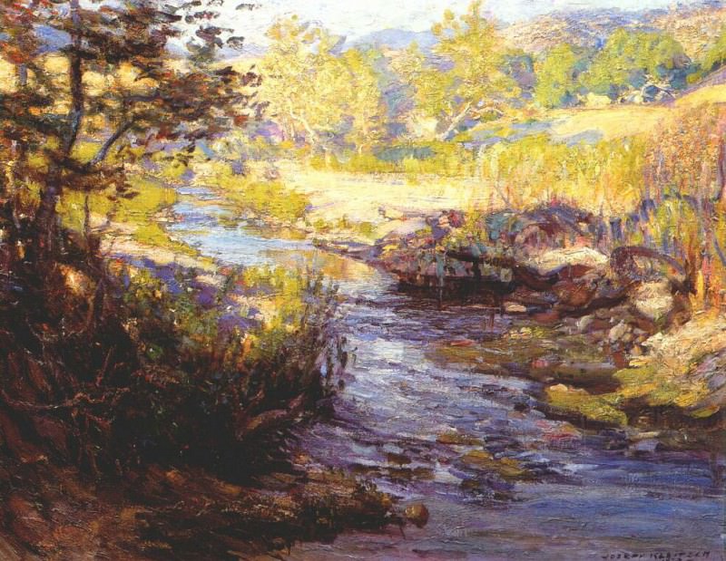 creek, laguna canyon 1923. Joseph Kleitsch