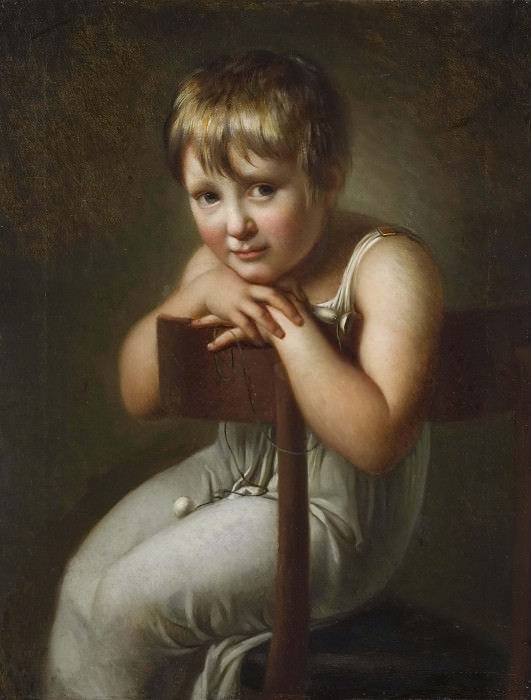Каролина Мандорфф (1799-1874), позже Вестер, в детстве. Пер Крафт Младший