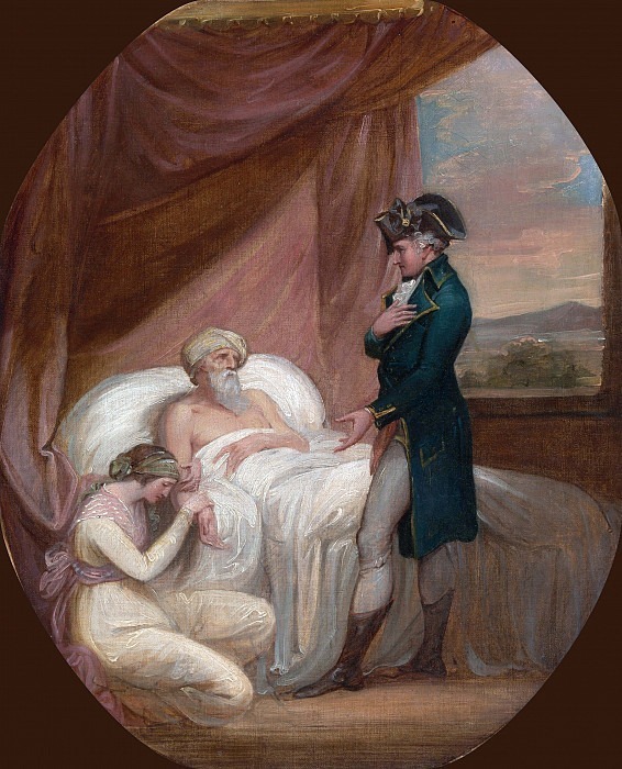 The Brahmin Committing his Daughter Coraly to the Care of Blandford. Thomas Kirk