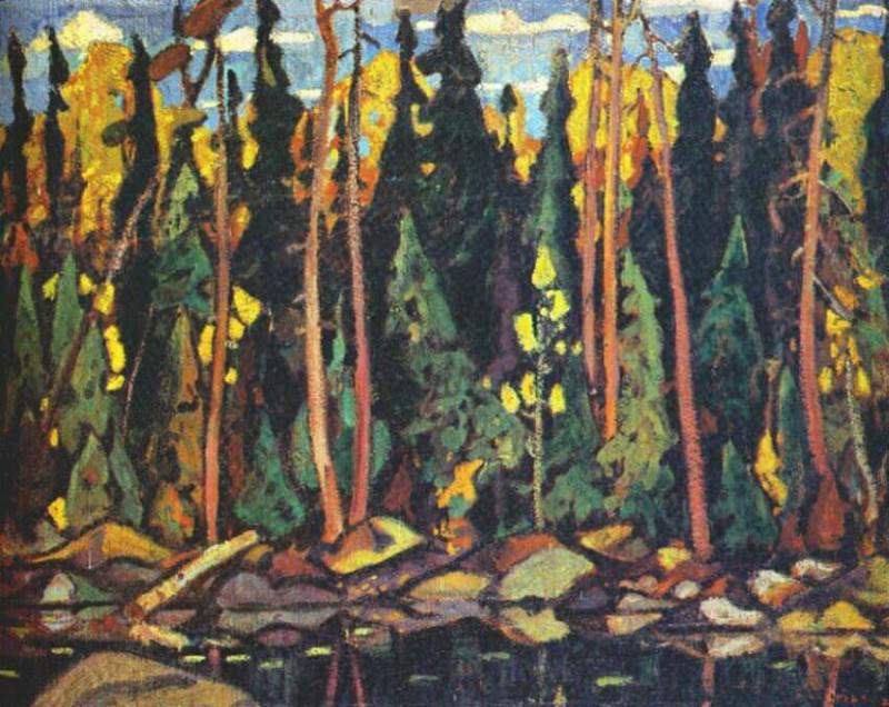 forest algoma 1922. Arthur Lismer