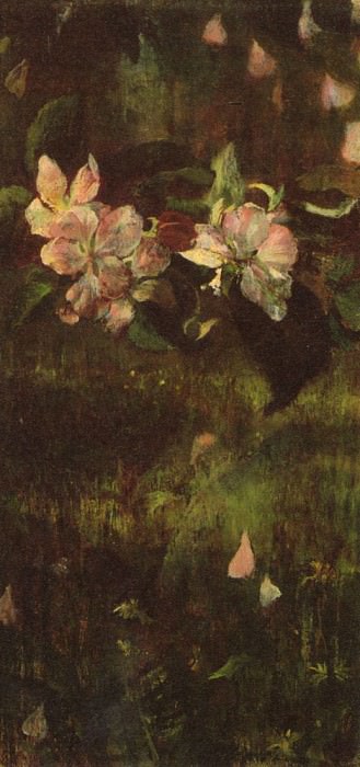 Apple Blossoms. John La Farge