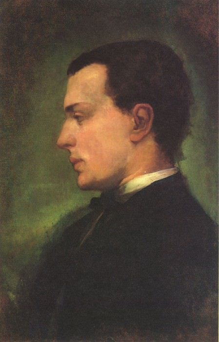 Portrait of Henry James. John La Farge