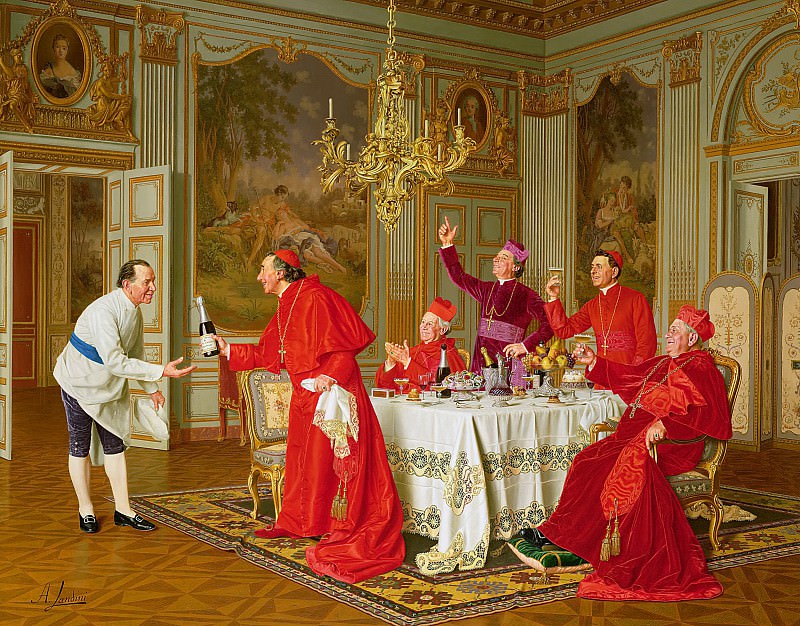 Louis XIV’s Apartments at Versailles, the Chef’s Birthday. Andrea Landini