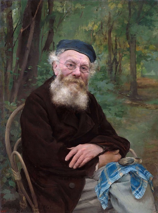 Portrait of My Grandfather (Mon Grand-père). Jules Bastien-Lepage