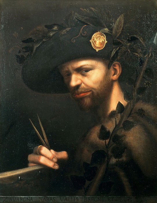 Self-portrait. Giovanni Paolo Lomazzo