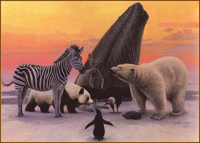 Делегация арктических животных. Стивен Лиман