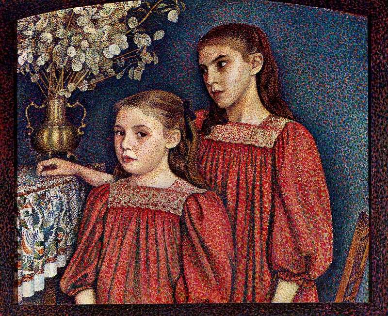 Les Deux soeurs. Georges Lemmen