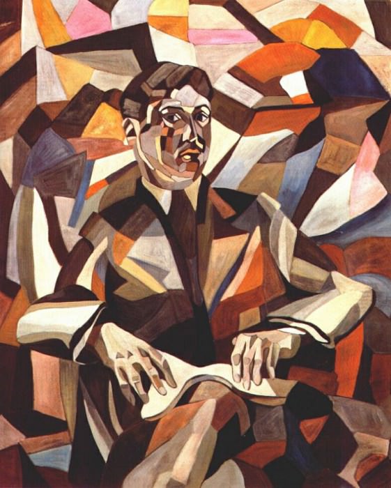 self-portrait 1912. Aristarkh Lentulov