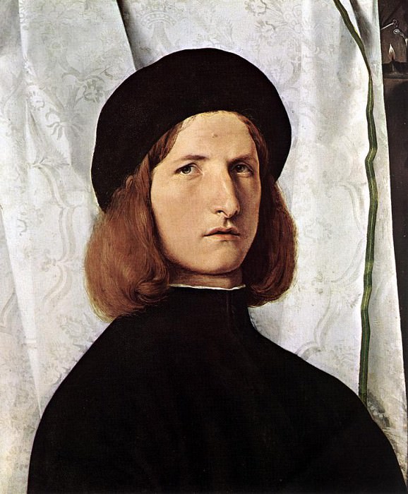 Portrait of a Man. Lorenzo Lotto