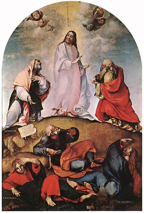 Преображение, 1510-12. Лоренцо Лотто