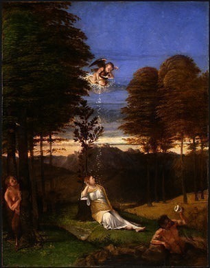 ALLEGORY OF CHASTITY, C. 1505, NGW. Lorenzo Lotto