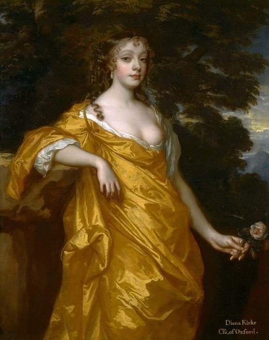 Diana Kirke, later Countess of Oxford. Peter Lely