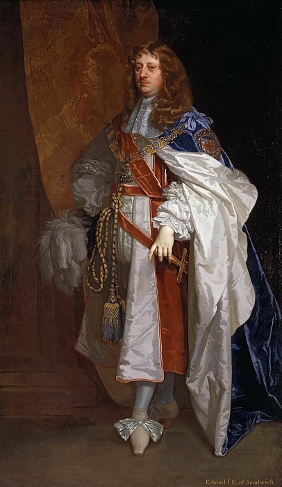 Edward Montagu, 1st Earl of Sandwich. Peter Lely