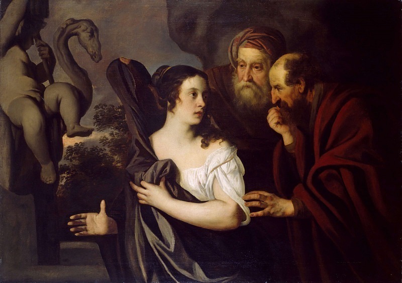 Susanna And The Elders. Peter Lely