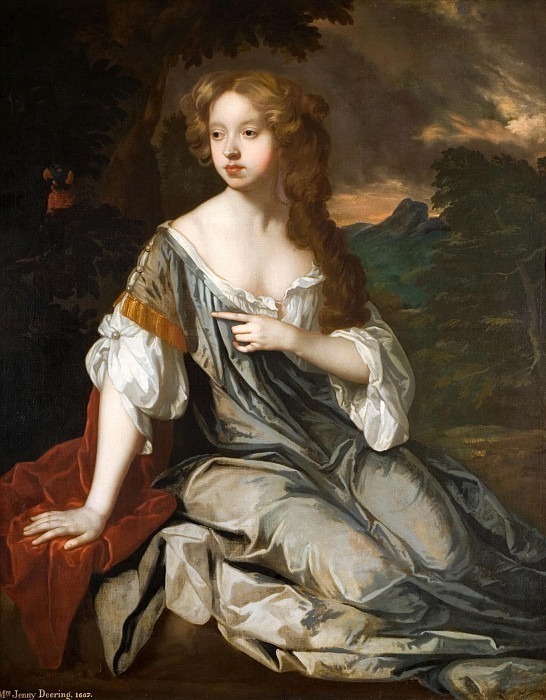 Portrait Of The Hon Mrs Lucy Loftus. Peter Lely
