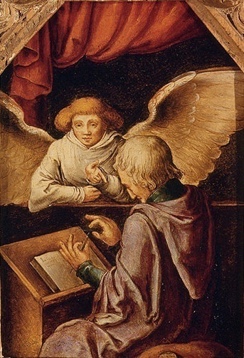 Saint Matthew The Evangelist. Lucas Van Leyden