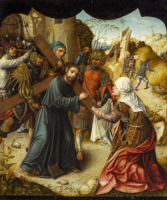 Bearing of the Cross with St. Veronica [Attributed]