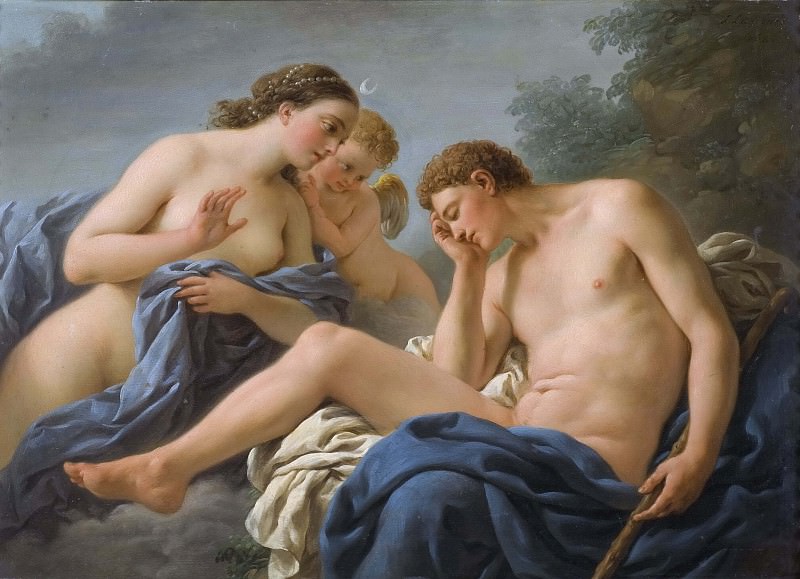 Diana and Endymion. Louis Jean François Lagrenée
