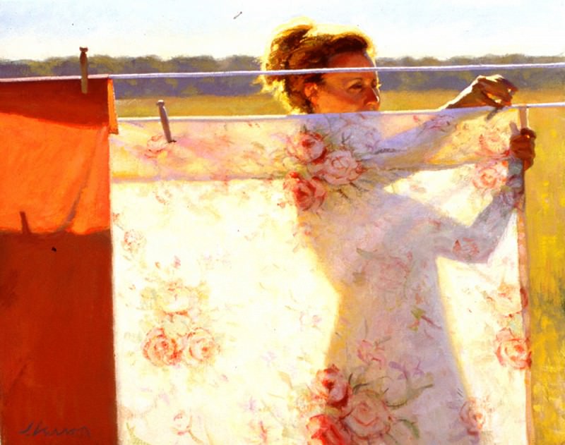 2000 Rose Print 24by30in. Jeffrey T Larson