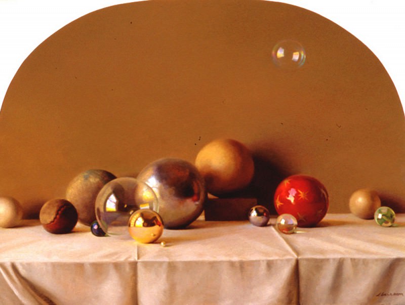 Натюрморт с шарами, 1997. Джеффри Т Ларсон