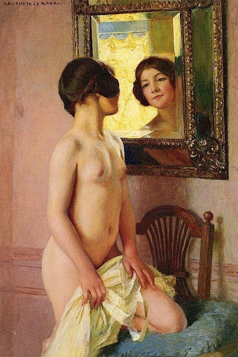 The Mirror. Jules Marie Auguste Leroux