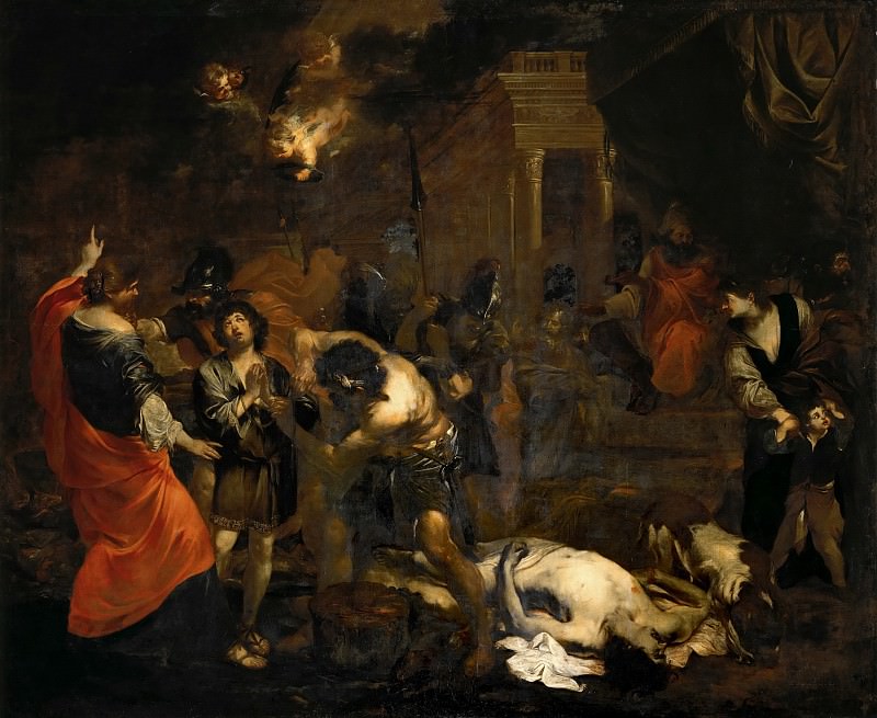 Martyrdom of the Maccabees (Attr). Vincent Malo