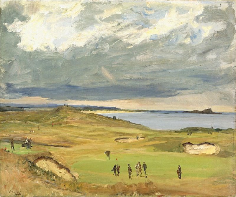 The Golf Links, North Berwick. Sir John Lavery