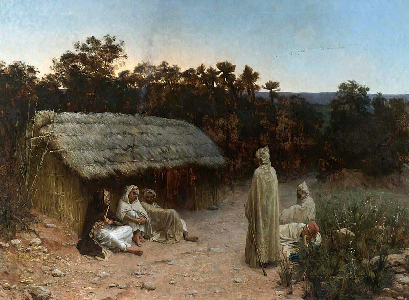 Weary Travelers. Jean Baptiste Paul Lazerges