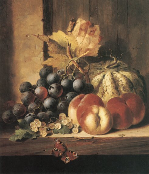 Still Life of Fruit. Edward Ladell