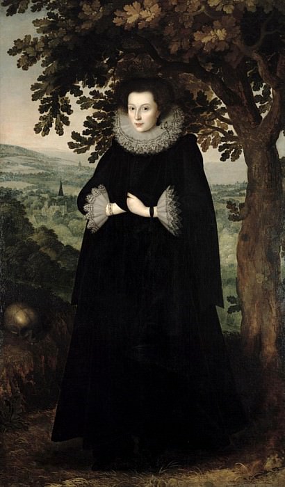 Anne Leighton, Lady St. John. William Larkin