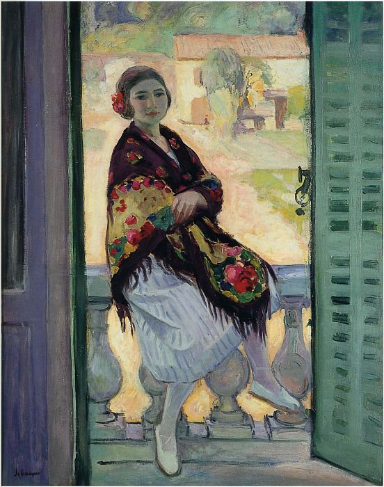 On the Balcony. Henri Lebasque