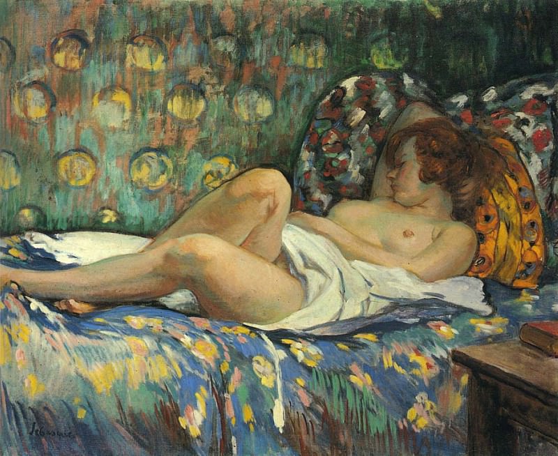 Nude in Repose. Henri Lebasque