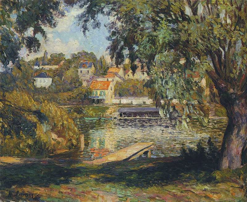 By the River. Henri Lebasque