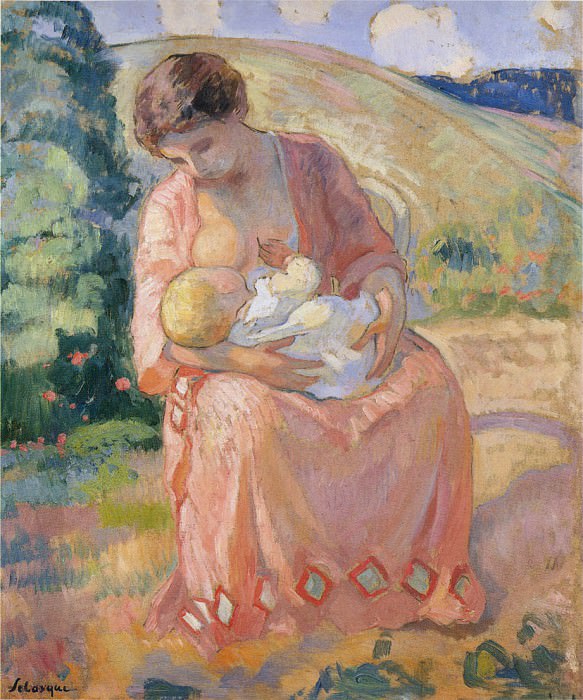 Mother and Child. Henri Lebasque