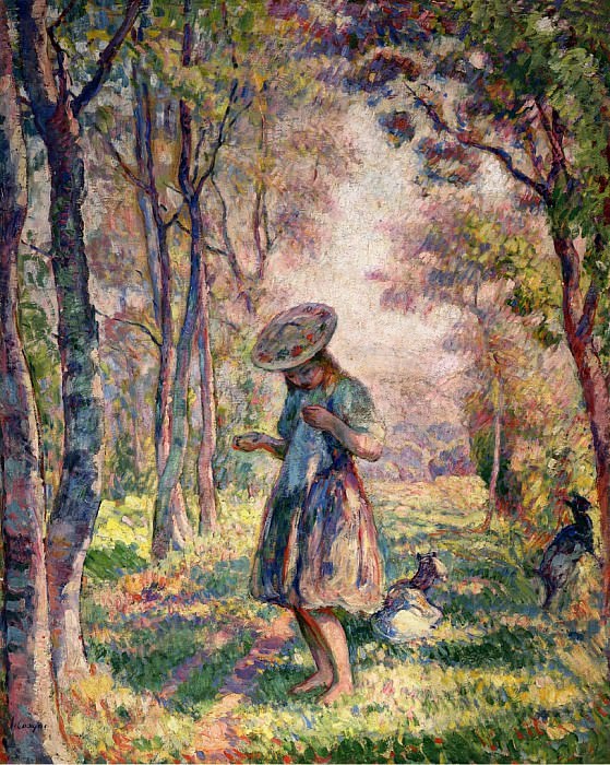 The Forest at Pierrefonds. Henri Lebasque