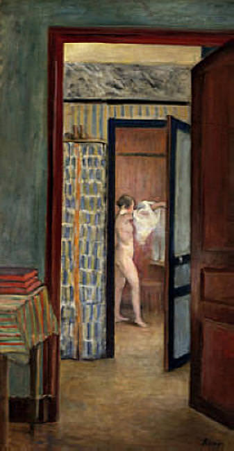 The Toilet Nude Dressing Herself. Henri Lebasque