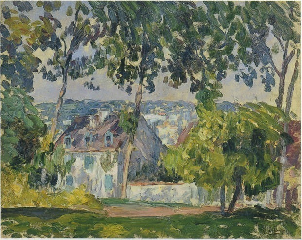House in the Trees. Henri Lebasque