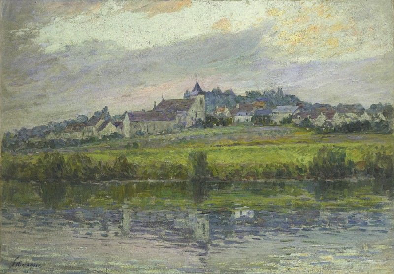 Village by the River. Henri Lebasque