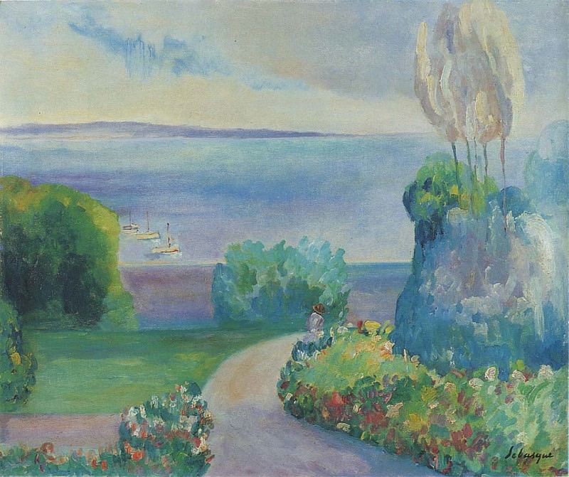 Landscape at Prefailles. Henri Lebasque