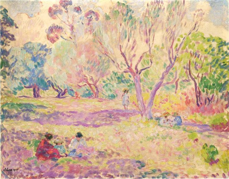 Afternoon in the Woods. Henri Lebasque
