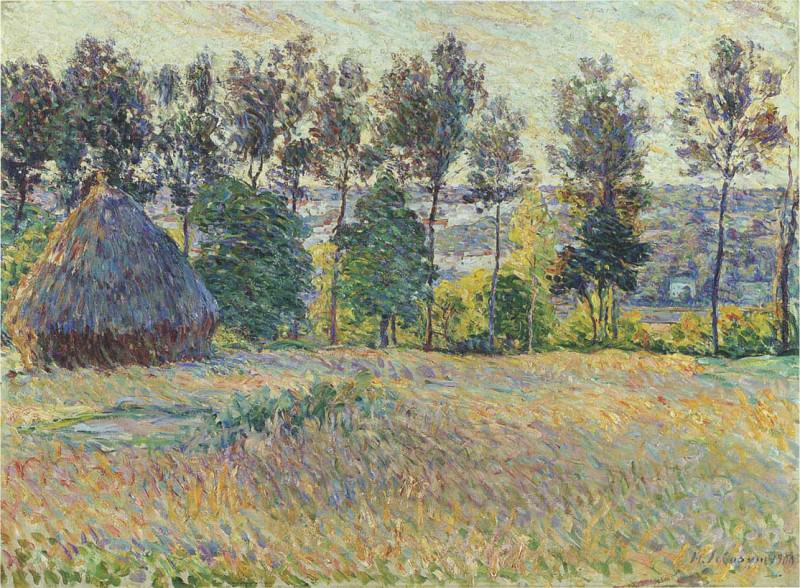 Landscape with Haystack. Henri Lebasque