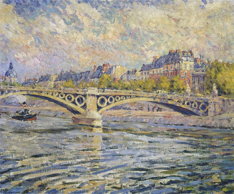 The Seine at Paris. Henri Lebasque