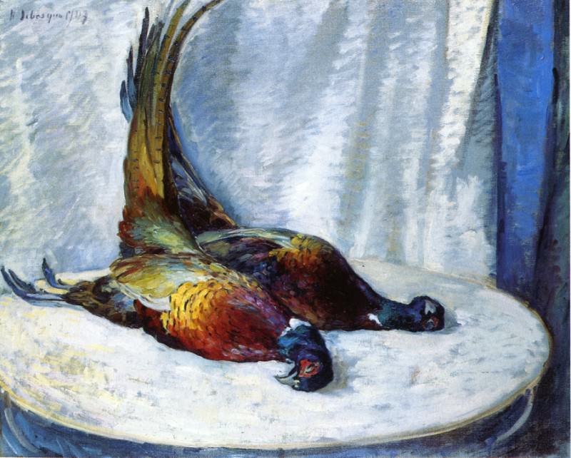 Two Pheasants. Henri Lebasque