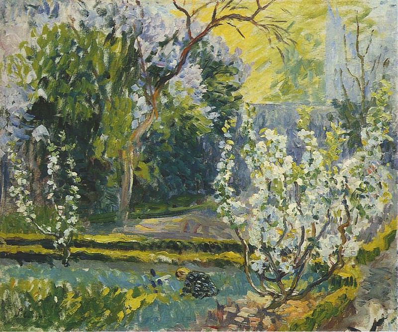 The Garden in Spring. Henri Lebasque