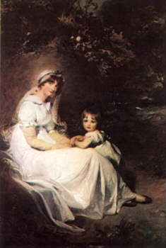 Lady Templeton and her son. Thomas Lawrence