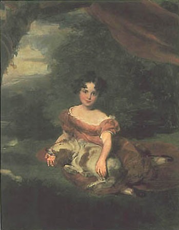 Portrait of miss Peel. Thomas Lawrence