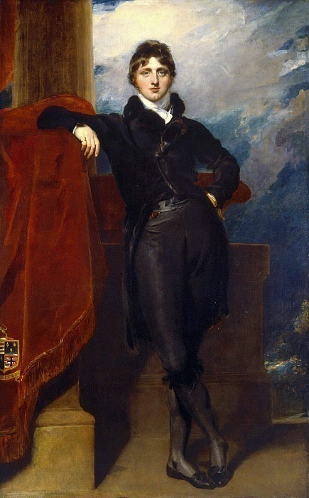 Lord Granville Leveson-Gower, later 1st Earl Granville. Thomas Lawrence